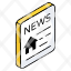 home-news-newsletter-newspaper-print-media-journal-icon