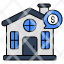 home-savings-house-savings-property-savings-money-accumulation-real-estate-savings-icon
