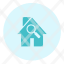 home-search-house-greenish-blue-icon