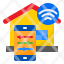 home-smartphone-internet-control-wifi-icon