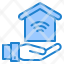 home-worker-internet-hand-wifi-icon