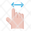 horizontal-scroll-arrow-hand-gestures-direction-finger-icon-icon