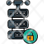 host-private-hosting-protection-safe-server-shield-storage-icon