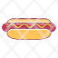 hot-dog-sausage-gastronomy-bbq-food-icon