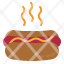 hotdog-food-sausage-bun-restaurant-icon