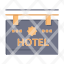 hotel-sign-board-location-icon