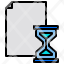 hourglass-document-waiting-icon