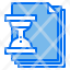 hourglass-files-paper-document-icon