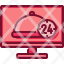 hours-food-service-tray-online-restaurant-icon