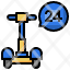 hours-time-scooter-transportation-excercise-icon