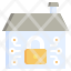 house-padlock-protection-security-home-icon