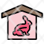 house-robbit-easter-nature-icon