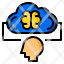 human-mind-brain-thinking-cloud-server-icon