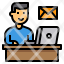 human-resource-workfromhome-email-business-technology-icon
