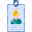 id-card-employee-identity-profile-job-work-icon