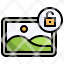image-filloutline-unlock-lock-security-picture-landscape-icon