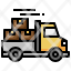 importing-and-exporting-filloutline-delivery-truck-shipping-package-icon
