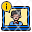 information-online-learning-man-education-laptop-icon