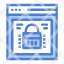 information-security-page-lock-protected-browser-web-icon