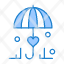 insurance-umbrella-secure-love-icon