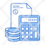 investment-accumulation-business-debt-savings-calculator-coins-icon