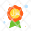 islam-halal-badge-ribbon-icon