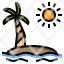 island-coconut-sun-tree-ocean-icon