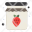 jam-jar-strawberry-breakfast-icon