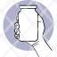 jar-hand-holding-jam-peanut-butter-pictogram-icon