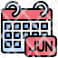 june-time-date-monthly-schedule-icon