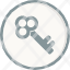 key-antiques-access-password-private-icon