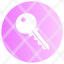 key-gradient-pink-icon