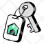 key-keychain-key-fob-access-home-key-icon