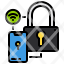 key-lock-smartphone-wifi-internet-icon