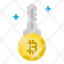 key-word-bitcoin-digital-money-icon