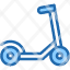kick-scooter-transportation-game-play-icon