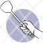 kitchen-spatula-hand-holding-tool-equipment-cooking-pictogram-icon