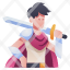 knight-swordsman-character-medieval-rpg-sword-icon