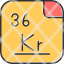 krypton-periodic-table-chemistry-atom-atomic-chromium-element-icon