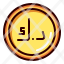 kuwait-dinar-money-coin-currency-finance-icon