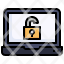 laptop-app-filloutline-unlock-open-padlock-security-safety-icon