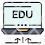 laptop-hardware-arrow-education-icon