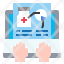 laptop-medicine-healthcare-medical-technology-icon