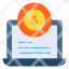 laptop-money-online-banking-icon