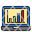 laptop-report-bar-graphanalytics-presentation-icon