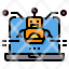 laptop-robot-engineering-icon