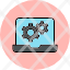laptop-setting-cogwheel-gear-icon