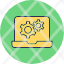 laptop-setting-cogwheel-gear-icon