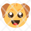 laugh-dog-animal-wildlife-emoji-face-icon