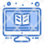learning-online-study-education-monitor-icon